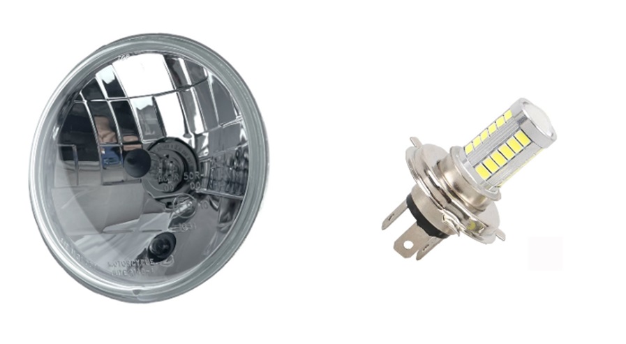 Is the regulatory certificate still valid if traditional light bulbs are replaced with LED bulbs?