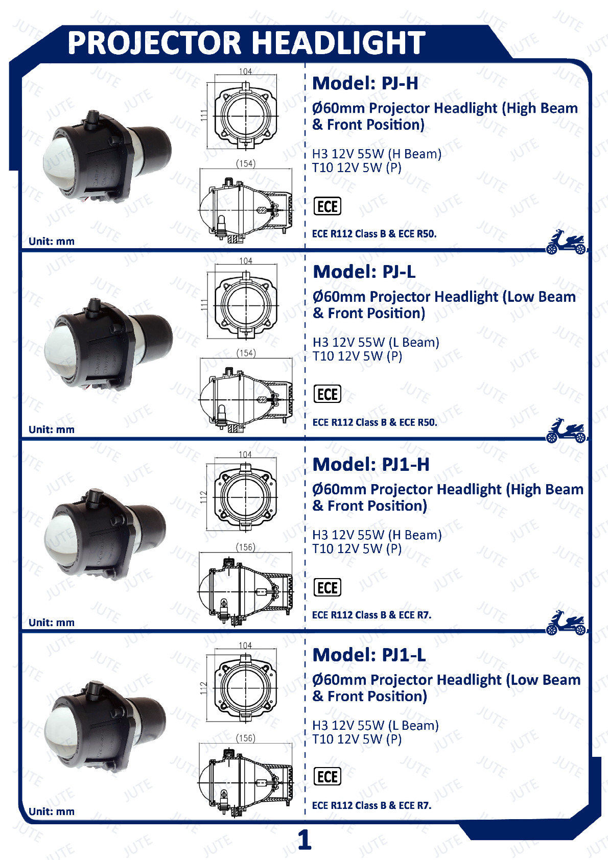 Projector Headlights